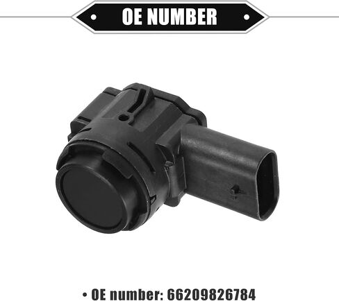 4 Pcs PDC Reverse Parking Assist Sensor Compatible for BMW 330i 2019-2021, Durable ABS Plastic Black Rear Bumper Parking Assist Sensor in Saudi Arabia