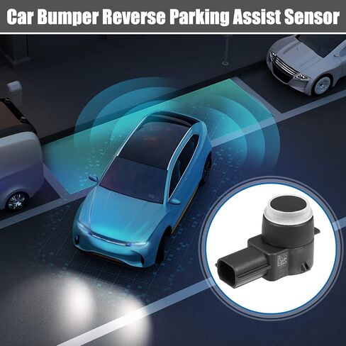X AUTOHAUX 4pcs Car Bumper PDC Reverse Parking Assist Sensor 1EW63AXRAA for Chrysler 300 2009-2014 for Dodge Charger 2011-2014 for Ram in Saudi Arabia