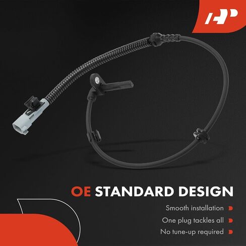 A-Premium ABS Wheel Speed Sensor Compatible with Chevrolet Models - Sonic 2012-2020 - Rear Left Driver Side, Replace# 95231662, 95164925 in Saudi Arabia