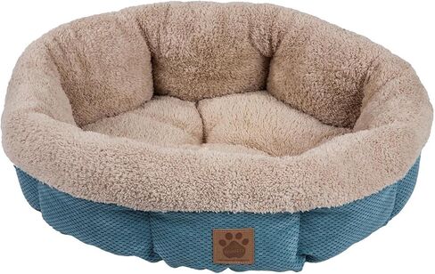 Petmate Cozy Dog Bed, 21"L x 21"W x 6"Th, Blend Material, Machine Washable in Kuwait