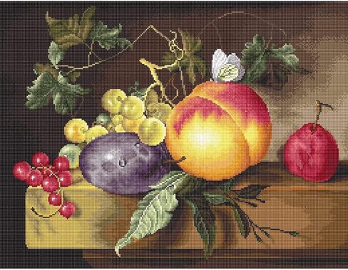 طقم غرز متقاطعة من Luca-S Still Life II مقاس 37 × 28 سم in Saudi Arabia