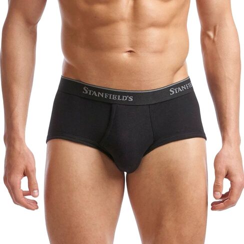 Stanfield's Men's Supreme Cotton Blend Regular Rise Brief in Saudi Arabia