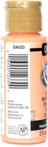 DecoArt Acrylic Paint, 2 Fl Oz (Pack of 1), Burnt Orange in Saudi Arabia