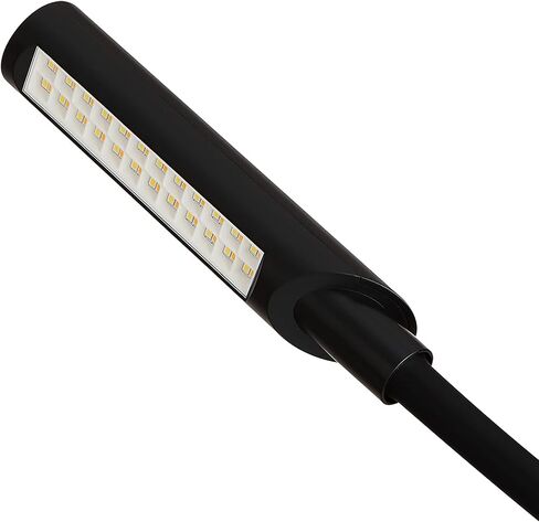 Reliable UberLight Flex 3200TL Task Light – LED Portable Desk Light with Clamp, USB Connection, 26.5" Flexible Gooseneck, 270° Rotational Head, 9 Light Settings, and up to 60,000 Hours of Use (Black) in Saudi Arabia