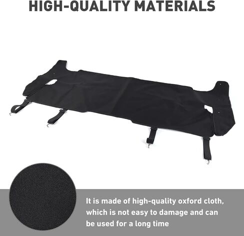 Trunk Tailgate Cover Trunk Antidust Cargo Cover Compatible with Ford Bronco 2021+ 2Doors Model(Man-made Leather) in Saudi Arabia