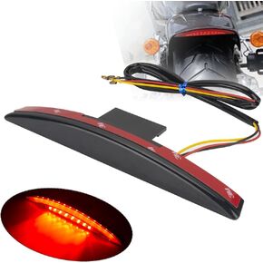Breakout Tail Light LED Rear Fender Taillight Assembly Compatible for Harley Davidson Softail Breakout CVO FXSBSE 2013 2014 FXSB 2013 2014 2015 2016 2017(Red)