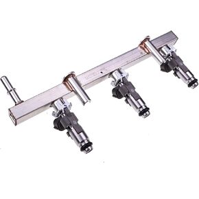 HOLDWELL Fuel Rail Assembly AUC11700 compatible with John Deere Utility Vehicle XUV825E XUV825M XUV825M S4 XUV835E XUV835M XUV835R