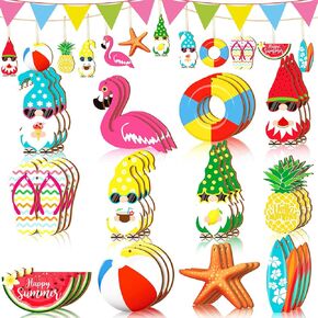 36 Pieces Candy Cane Candy Christmas Ornaments Christmas Wood Hanging Decor Xmas Tree Wood Cutouts Candy Cane Peppermint Christmas Decor for Christmas Home Party Decoration Supplies (Colorful Candy)