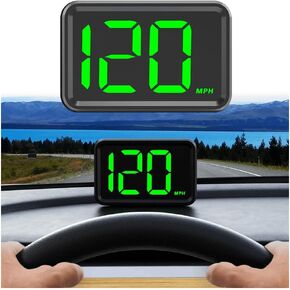 Heads Up Display for Cars Windshield with MPH Speed,HUD Display Digital Speedometer for Car Used USB Plug,Universal GPS Speedometer for Car Accessories Fit for Cars SUVs Trucks