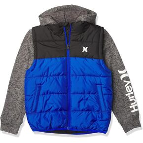 Hurley Boys' 2fer Puffer Jacket