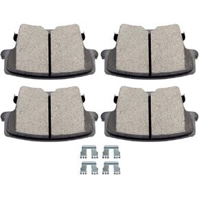 Ceramic Brake Pads Kits,SCITOO 4pcs Rear Brakes Pads Set fit for 2005-2019 for Chrysler 300,2009-2019 for Dodge Challenger,2006-2019 for Dodge Charger,2005-2008 for Dodge Magnum
