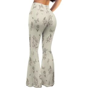 Ladies Womens Flare Leggings Flare Sweatpants Women Butt Lift