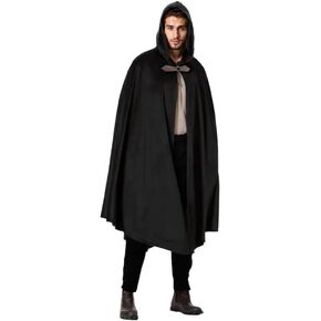 Victorian Cloak for Adult,Velvet Medieval Renaissance Cape with Hooded Halloween