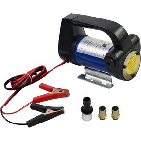 BOBBITT Diesel Transfer Pump AC 110V 175W,Electric Fuel Transfer Pump 12 GPM Self-Priming Diesel Fuel Pump Kit with AUOT Fuel Nozzle & 2 Hoses NPT Threads Fitting