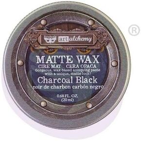 PRIMA MARKETING INC Art Matte Wax Paste Char, Charcoal Black