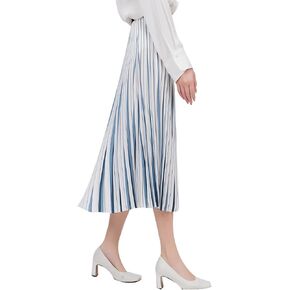 ASSUAL Women's Pleated Skirt