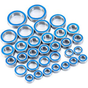 RCLIONS 1set/32pcs RC Car Bearing Kit Front&Rear Axle Carrier Kit for Redcat Gen8 1/10th RC Crawler Car