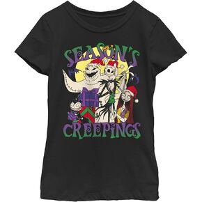 Disney Nightmare Before Christmas Seasons Creepings Girls T-Shirt