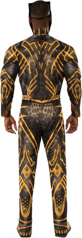 Rubie's Men's Deluxe Erik Killmonger Battle Suit Muscle Chest in Saudi Arabia