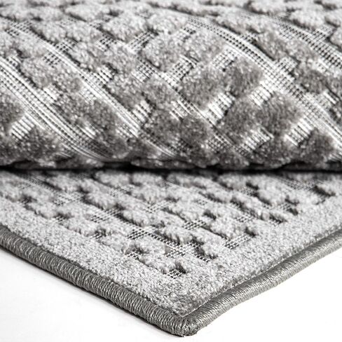 My Texas House by Orian Quail Hollow Area Rug, 6 ft 6 in x 9 ft 8 in, Gray in Kuwait