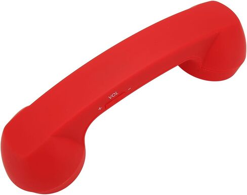 Wireless Retro Telephone Handset, Bluetooth Retro Phone with HD Speaker, Rechargeable, Radiation Proof, Wireless Mobile Phone Handset Receiver (Black) in Saudi Arabia