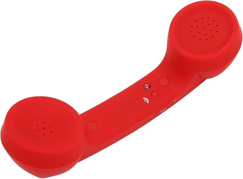 Wireless Retro Telephone Handset, Bluetooth Retro Phone with HD Speaker, Rechargeable, Radiation Proof, Wireless Mobile Phone Handset Receiver (Black) in Saudi Arabia