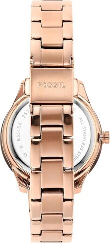 Fossil Stella Women's Watch with Stainless Steel or Leather Band and Crystal-Accents in Saudi Arabia