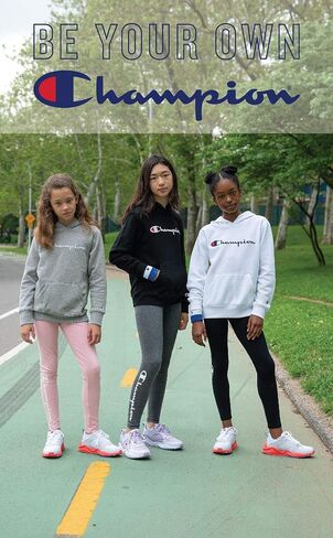Champion Girls Tee Shirt and Legging Two Piece Top and Bottom Set Little Girls in Saudi Arabia