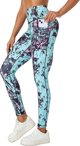 Womens Work Pants,Leggings for Women Tummy Control,Yoga Pants with Pockets Running Fitness Gym Tights in Saudi Arabia