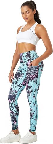 Womens Work Pants,Leggings for Women Tummy Control,Yoga Pants with Pockets Running Fitness Gym Tights in Saudi Arabia