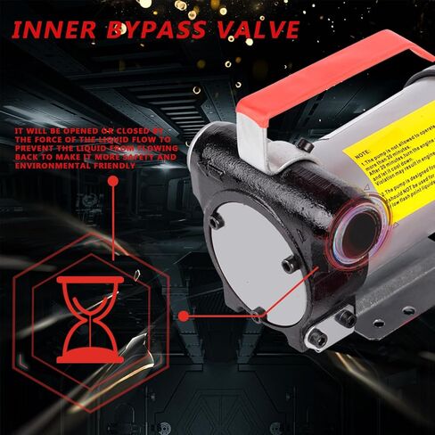 مضخة مستخرج نقل وقود الديزل والكيروسين الكهربائية ذاتية التحضير 12 فولت تيار مستمر 10GPM in Kuwait