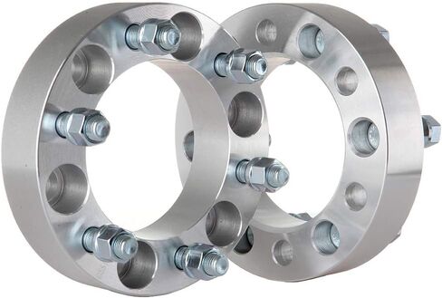 ECCPP 2PCS 6x5.5 Wheel Spacers 1.5 inch 6x139.7mm to 6x139.7mm 14x1.5 for Silverado 1500 HD for Sierra 1500 HD Sierra 1500 Yukon XL 1500 Yukon in Saudi Arabia