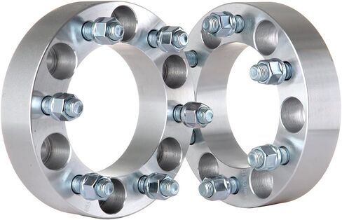 ECCPP 2PCS 6x5.5 Wheel Spacers 1.5 inch 6x139.7mm to 6x139.7mm 14x1.5 for Silverado 1500 HD for Sierra 1500 HD Sierra 1500 Yukon XL 1500 Yukon in Saudi Arabia