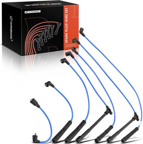 A-Premium Ignition Spark Plug Wires Set of 7 Compatible with Nissan Pathfinder 1990-1995, D21 1990-1994, Pickup 1995, 3.0L, Replace# 2245088G25 in Saudi Arabia