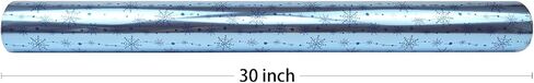 LDGOOAEL Reversible Christmas Wrapping Paper Jumbo Roll - Silver Holiday Tree & Stripes - 30 inches x 100 Feet in Kuwait