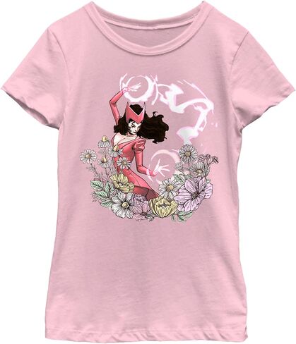 Marvel Little, Big Universe Scarlet Spring Girls Short Sleeve Tee Shirt in Saudi Arabia