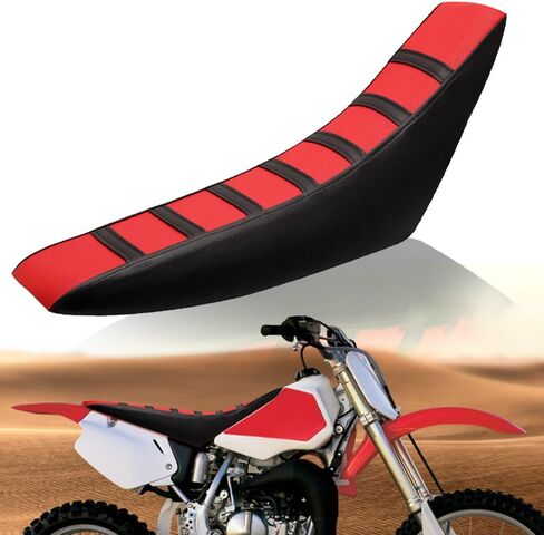 غطاء مقعد ناعم PIT66، متوافق مع Honda CR125R CR250R CR500R CR80R CRF100F CRF125F CRF150F، أحمر in Saudi Arabia