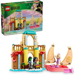 LEGO Wicked Glinda, Elphaba & Nessarose at Shiz University Building Toy - Wicked Toy for Girls and Boys, Age 7+ - Gift for Kids - 75681