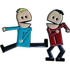 Terrance and Phillip Pin Set - South Park Collectible Enamel Pins
