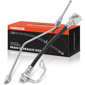 A-Premium Rear Driver Side Brake Hydraulic Hose Compatible with Select Ram and Dodge Models - 3500 2011-2012, 2500 2011-2013, Ram 2500 2003-2010, Ram 3500 2003-2010 - Replace# 52121635AE