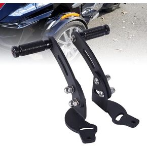 Goldfire 1 Pair Floor Board Highway Road Pegs Adjustable Can Am Spyder RT Foot Rest Extensions Highway Mounts with Footpegs RT Highway Pegs Fits For Can Am Spyder RT Factory Floorboard 2010-2019