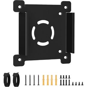 Mini PC Mount for Dell N10D Wyse 3040, Wall Mount, Vesa Mount, Under Desk Mount Only for Dell Wyse 3040 Thin Client, for Dell Micro PC Mount wr Cable Ties, Easy to Install
