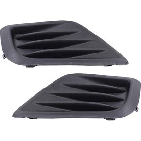 NewYall Front Left Right Fog Light Cover for Nissan Altima Sedan 2016-2018