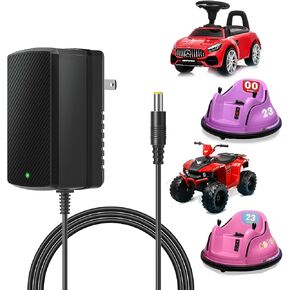 6V Battery Charger for Kids Ride On Car Toys for Best Choice Product Hello Kitty Wrangler SUV Dynacraft Toy Car Kid Trax Toddler Quad Kidzone Bumper 6 Volt Kid Car Electric Toys Ride On Charger