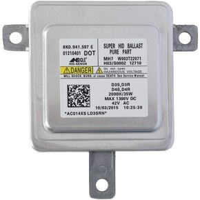 Replacement ballast W003T22071,D3S 8K0941597E Xenon Headlight Ballast HID Control Unit Module-3Years Warranty-1pc