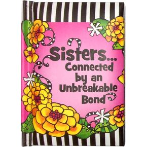 كتاب تذكار صغير من بلو ماونتن آرتس "الأخوات... متصلات بواسطة رابطة غير قابلة للكسر" مقاس 4 × 3 بوصات. كتاب بحجم الجيب مثالي لعيد الميلاد أو عيد الميلاد أو هدية في أي وقت لأخت، من تأليف سوزي تورونتو in Kuwait