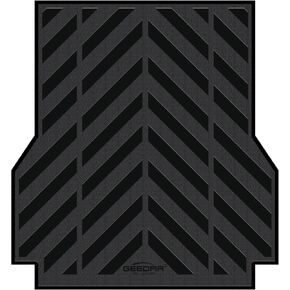 Heavy Duty Rubber Bed Mat for 2015-2024 Ford F-150 5.5 Ft CrewCab Bed Liner, Ford F-150 5.5 Ft Bed Mat, Ford F150 Accessories, Black