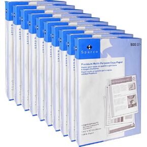 Sparco Products 06420 Copy Paper, 92 GE/112 ISO, 20 Lb, 8-1/2-Inch x14-Inch , 500SH/RM, WE