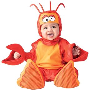 Loveable Lobster Costume (Orange Lobster, XS 0-6 months)