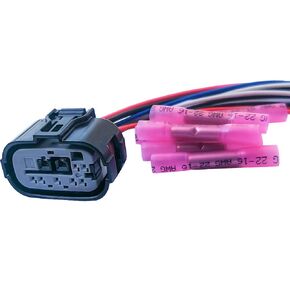 1Pcs 9-Way 9 pin Transmission Switch Connector Pigtail for 90980-12362 F5908-0000